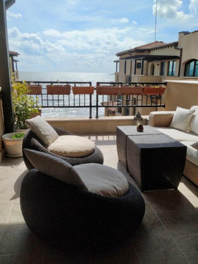 Oazis Vip Club Aparthotel Slăntjev Brjag Exteriör bild