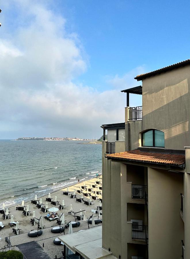 Oazis Vip Club Aparthotel Slăntjev Brjag Exteriör bild